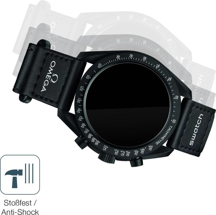 Actual product image Dipos Anti-Shock Screen Protector Clear (Omega x Swatch Speedmaster Moonswatch)