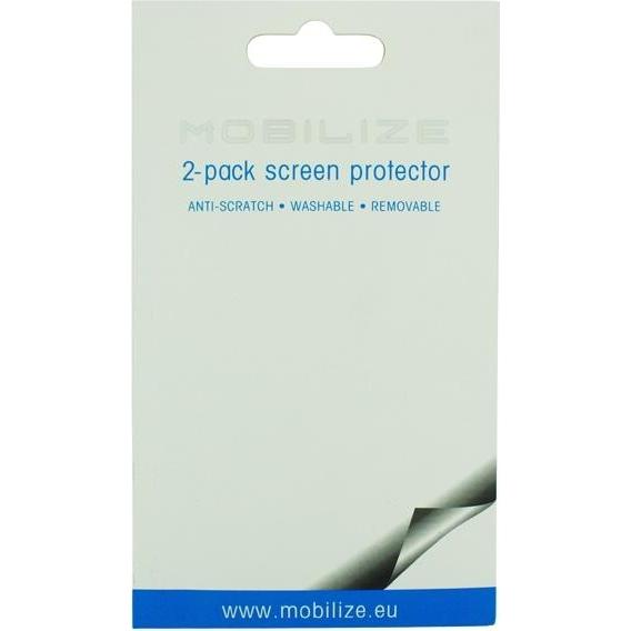 Mobilize Klarer 2er-Pack PET (2 Stück, Samsung Galaxy S21), Smartphone Schutzfolie, Transparent