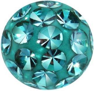 Produktbild Bijouteria Piercingverschluss (Kristall, Edelstahl, Epoxiharz)