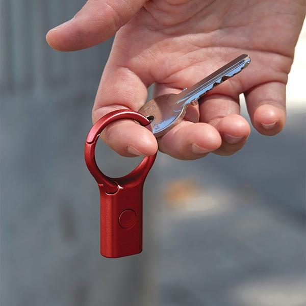 Immagine prodotto Lexon Nomaday Brelok z latarką ciemnoczerwony/rosso scuro LL136DR