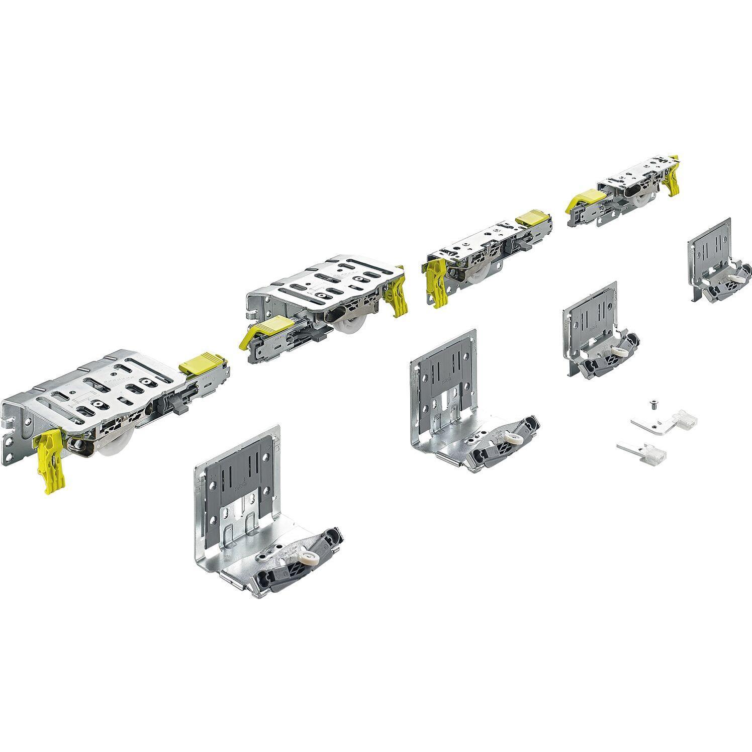 Hettich, Türbeschlag + Scharnier, Lauf- und Führungsteile-Set TopLine XL