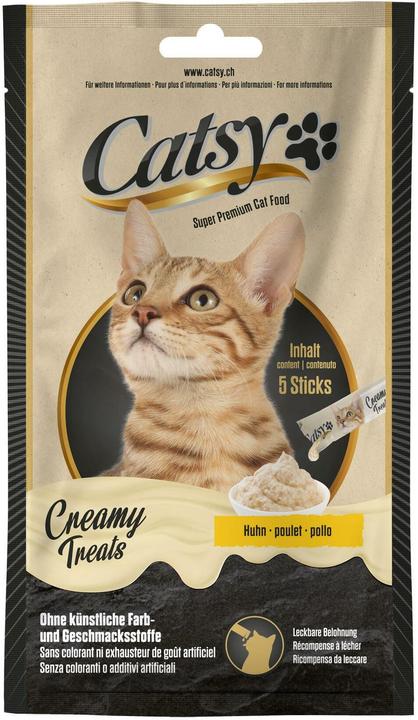 Catsy Creamy Snack, Chicken 5x14g (Adult, 12 Stk., 70 g)