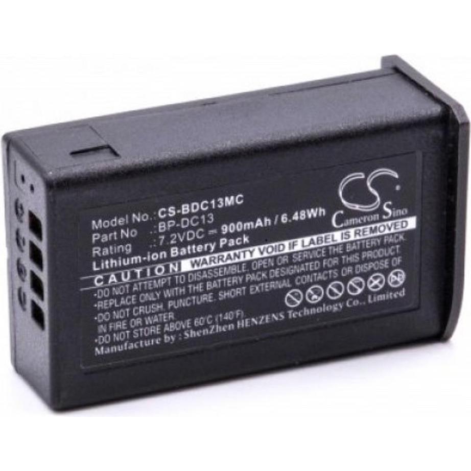 AGI Akku kompatibel mit Leica BP-DC13 (Akku), Kamera Stromversorgung, Schwarz