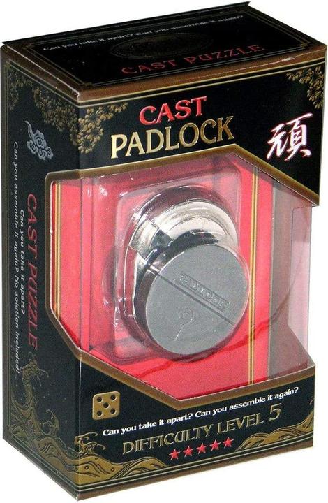 Actual product image Huzzle Cast Puzzle - Padlock***** (French, 1 Players)