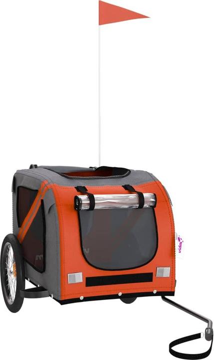 Produktbild vidaXL Fahrradanhänger Hund