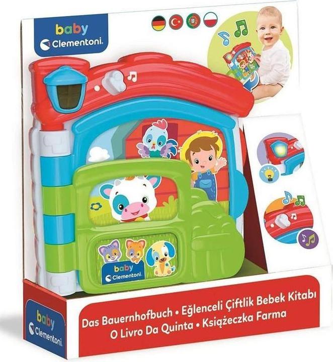 Clementoni Baby Farm Audiobook 17652