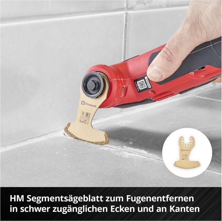Actual product image Einhell Multitool set