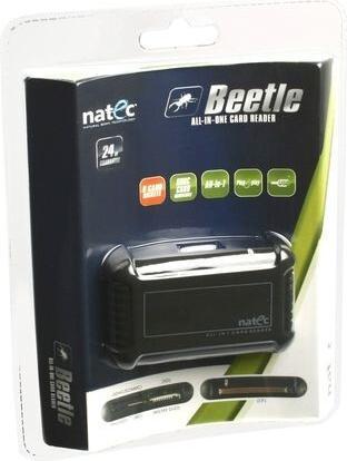 Produktbild Genesis BEETLE card reader USB 2.0 Black (USB 2.0)