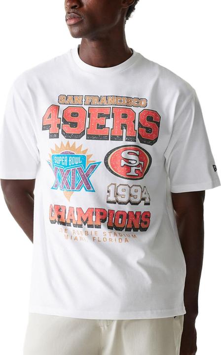 Produktbild New Era NFL Shirt - SUPERBOWL San Francisco 49ers weiss - XL (XL)