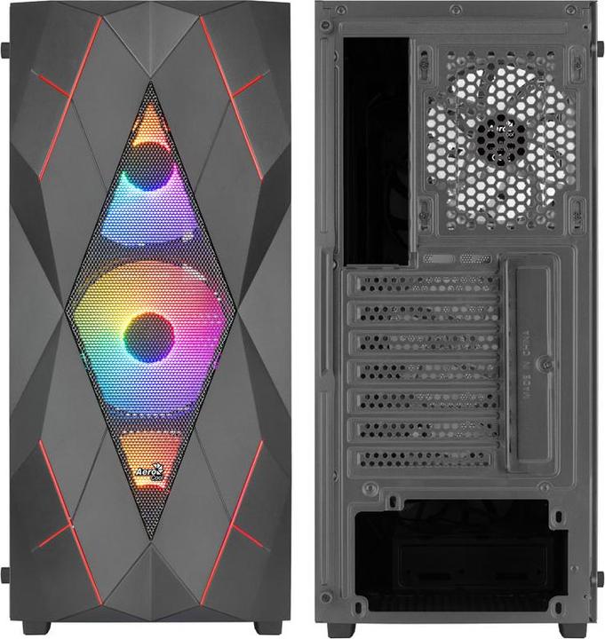 Actual product image AeroCool Volcan-G-BK-v1 (ATX, mATX, Mini-ITX)