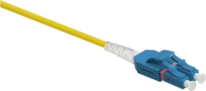 Produktbild Helos LWL Patchkabel Uniboot LC/LC Duplex 9/125µm OS2 7,50m (CAT6e, 7.50 m)
