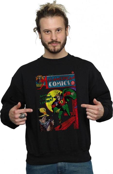 Image du produit - Sweat JUSTICE LEAGUE ALL AMERICAN COMICS ISSUE COVER - Homme (XL)