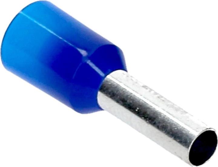 Produktbild Kalitec 500 Stück Cembre Aderendhülsen isoliert 2,5mm² 8mm lang blau PKD2508 I Industriequalität vom deutsch