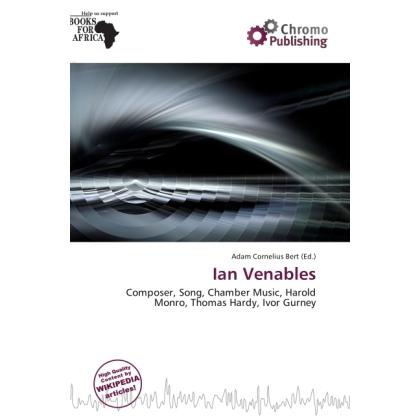 Ian Venables, Fachbücher von Adam Cornelius Bert