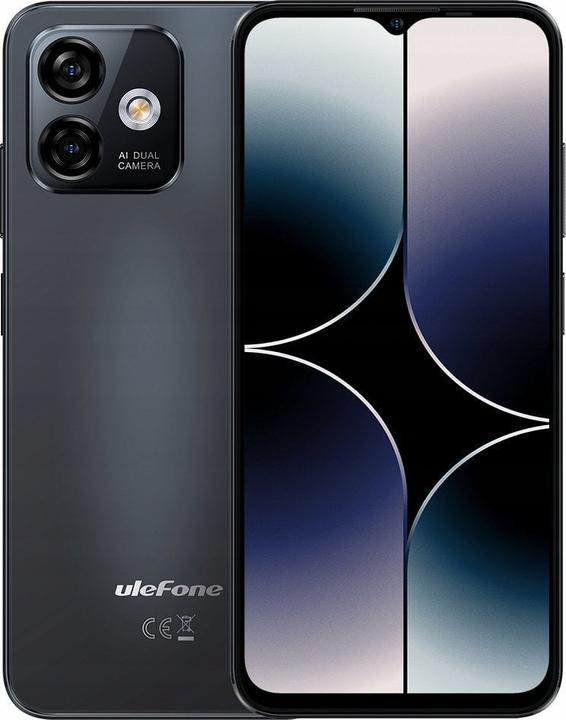 Image du produit Ulefone Note 16 Pro (128 Go, Noir, 6.52", Double SIM hybride, 4G)