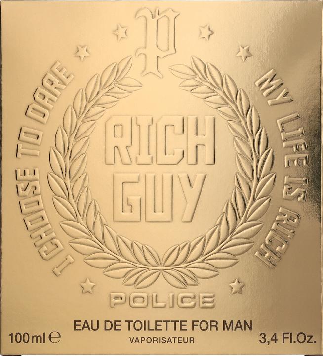Produktbild Police Rich Guy For Man Eau De Toilette Spray 100ml (Eau de Toilette, 100 ml)