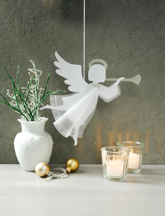 Image du produit Winterliche Deko aus Transparentpapier