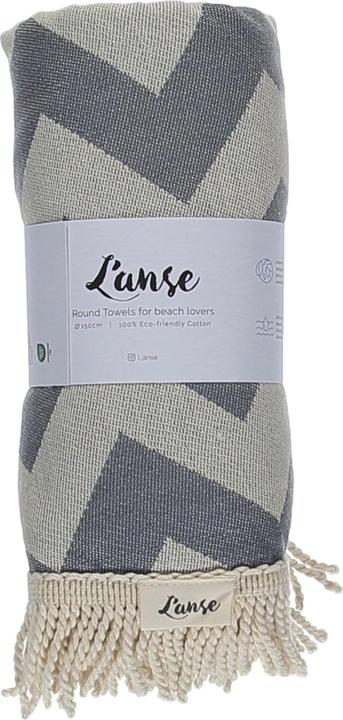 Actual product image L'Anse Zig Zag Charcoal Grey