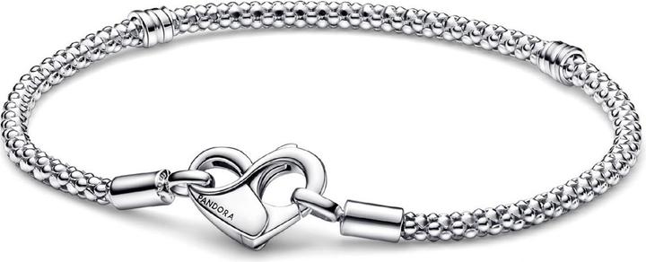 Immagine prodotto Pandora Bracciale a maglie Moments Snakes (21 cm, Argento)