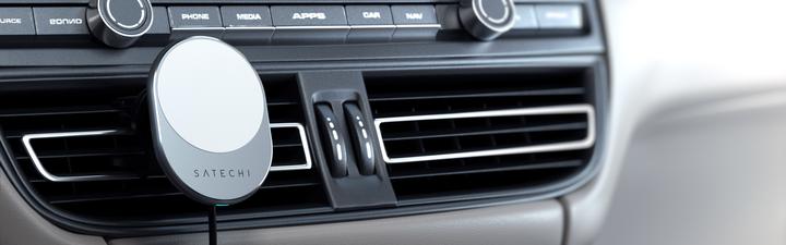 Produktbild Satechi kabelloser, magnetischer Qi Car Charger (7.50 W)
