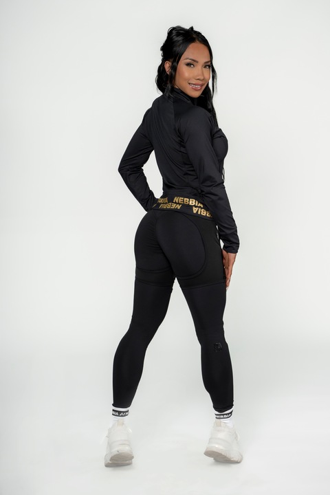 Produktbild Nebbia Women's High Waist Leggings Intense Mesh 838 black (XS)