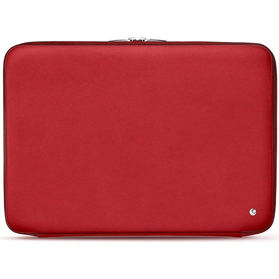 Noreve Lederhülle, Notebooktasche, Rot