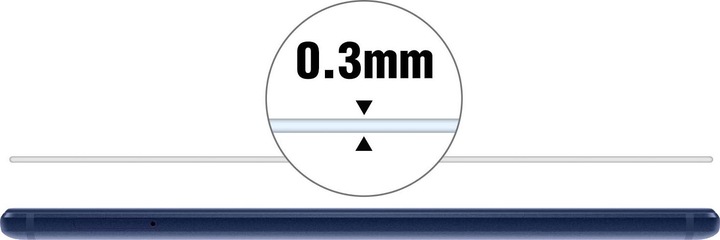 Produktbild Avizar Kristallklare Folie, Glas-Displayschutz (1 Stück, Honor 8 Pro)