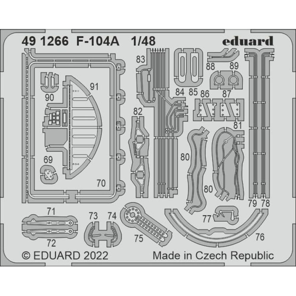 Eduard F-104A 1/48