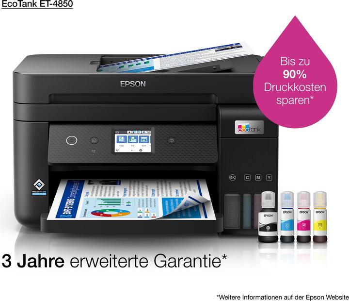 Produktbild Epson EcoTank ET-4850 (Tintentank, Farbe)