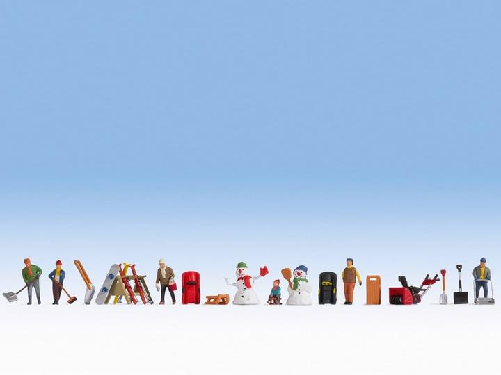 Produktbild Noch H0 Figuren Wintertag