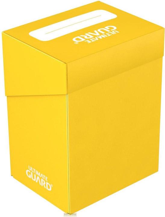 Actual product image Ultimate Guard UGD010260 - Deck Case - for 80+ Cards, Standardsize, yellow