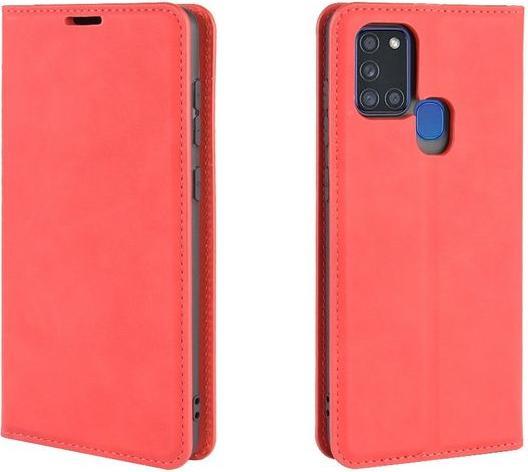 Immagine prodotto MU Classic Classica V serie di copertine di libri in pelle (Samsung Galaxy A21s)