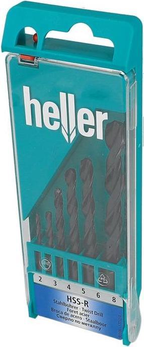 Produktbild Heller HSS Metall-Spiralbohrer-Set 6t (2 Millimeter)