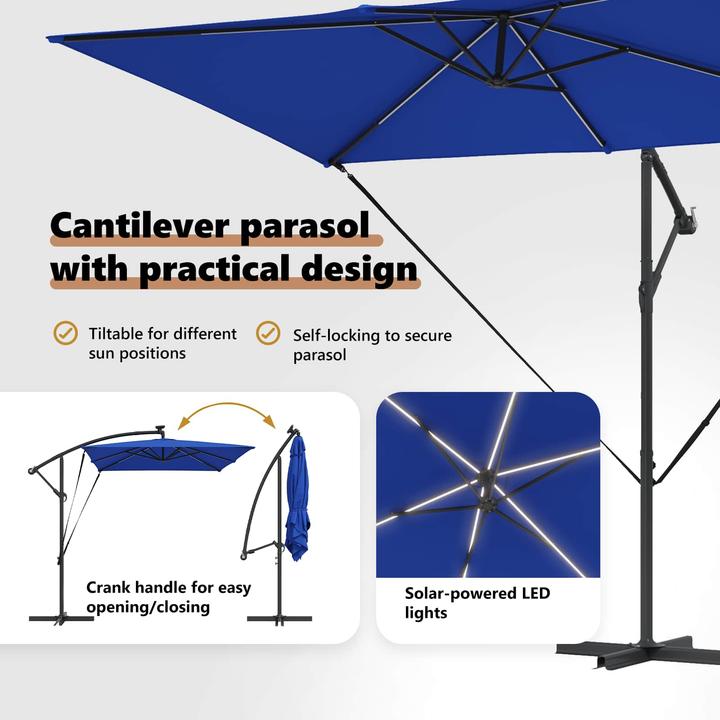 Actual product image vidaXL Kranichschirm (2 m)