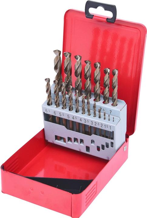 Immagine prodotto KS Tools Set di punte a torsione HSS-G CO 5 (10 millimetri)