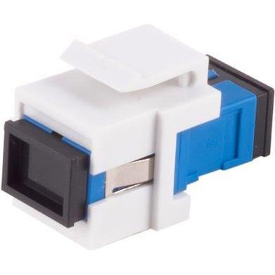 Shiverpeaks S/CONN maximum connectivity LWL-Keystone Verbinder, SC-SC, Simplex, blau, Netzwerkkabel