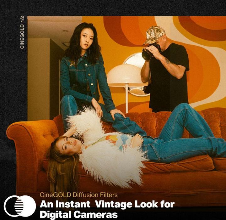 Actual product image PolarPro Diffusionsfilter CineGold Filter – 49 mm, Objektivfilter (49 mm, Diffusion filter)