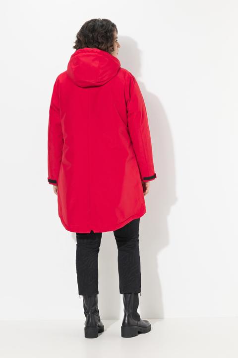 Image du produit Ulla Popken Manteau technique HYPRAR, imperméable, capuche en polaire (56)