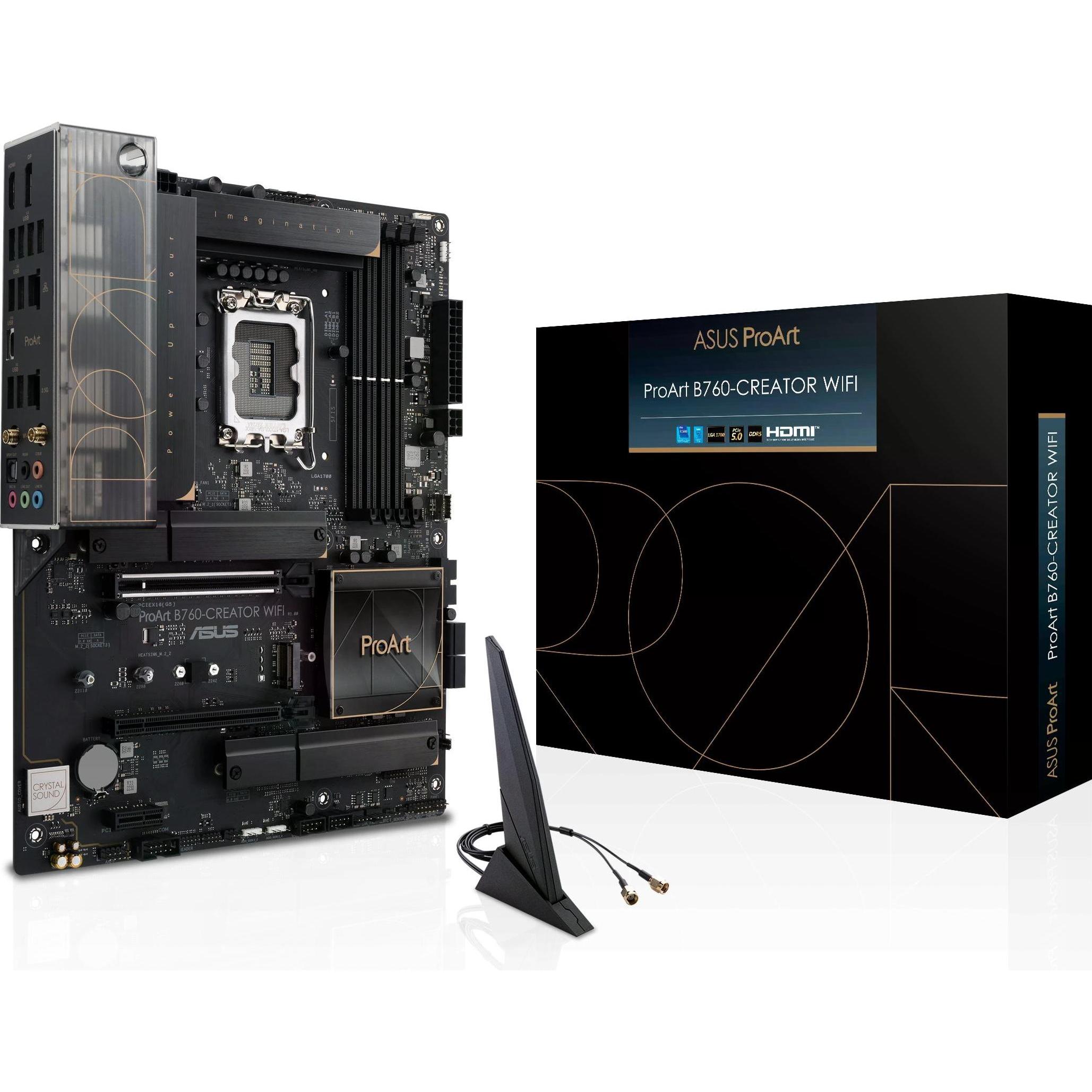 ASUS ProArt B760-CREATOR WIFI (LGA 1700, Intel B760, ATX), Mainboard