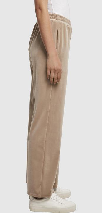 Produktbild Urban Classics Ladies High Waist Straight Velvet Sweatpants (XS)