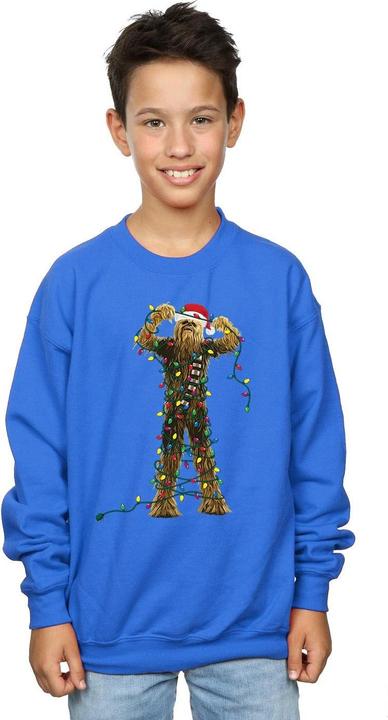 Produktbild Star Wars Chewbacca Christmas Lights Sweatshirt Jungen (152, 158)