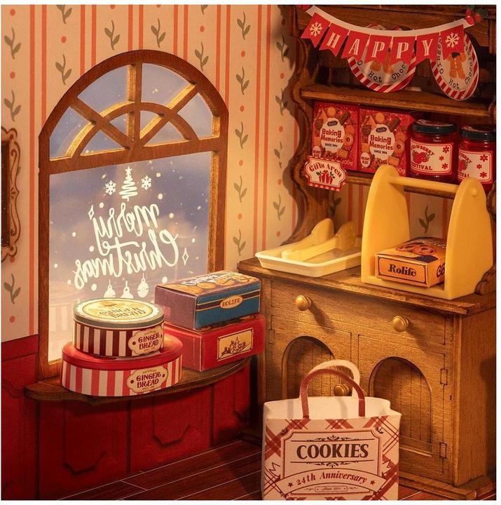 Produktbild Robotime Gingerbread House