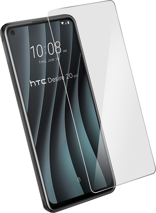 Produktbild Avizar Kristallklare Folie, Glas-Displayschutz (1 Stück, HTC Desire 20 Pro)