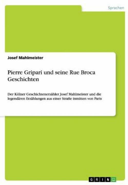 Produktbild Pierre Gripari und seine Rue Broca Geschichten (Deutsch, 2012)