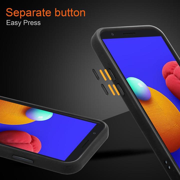 Productafbeelding Cadorabo Hybride matte hoes (Samsung Galaxy A01 Kern)