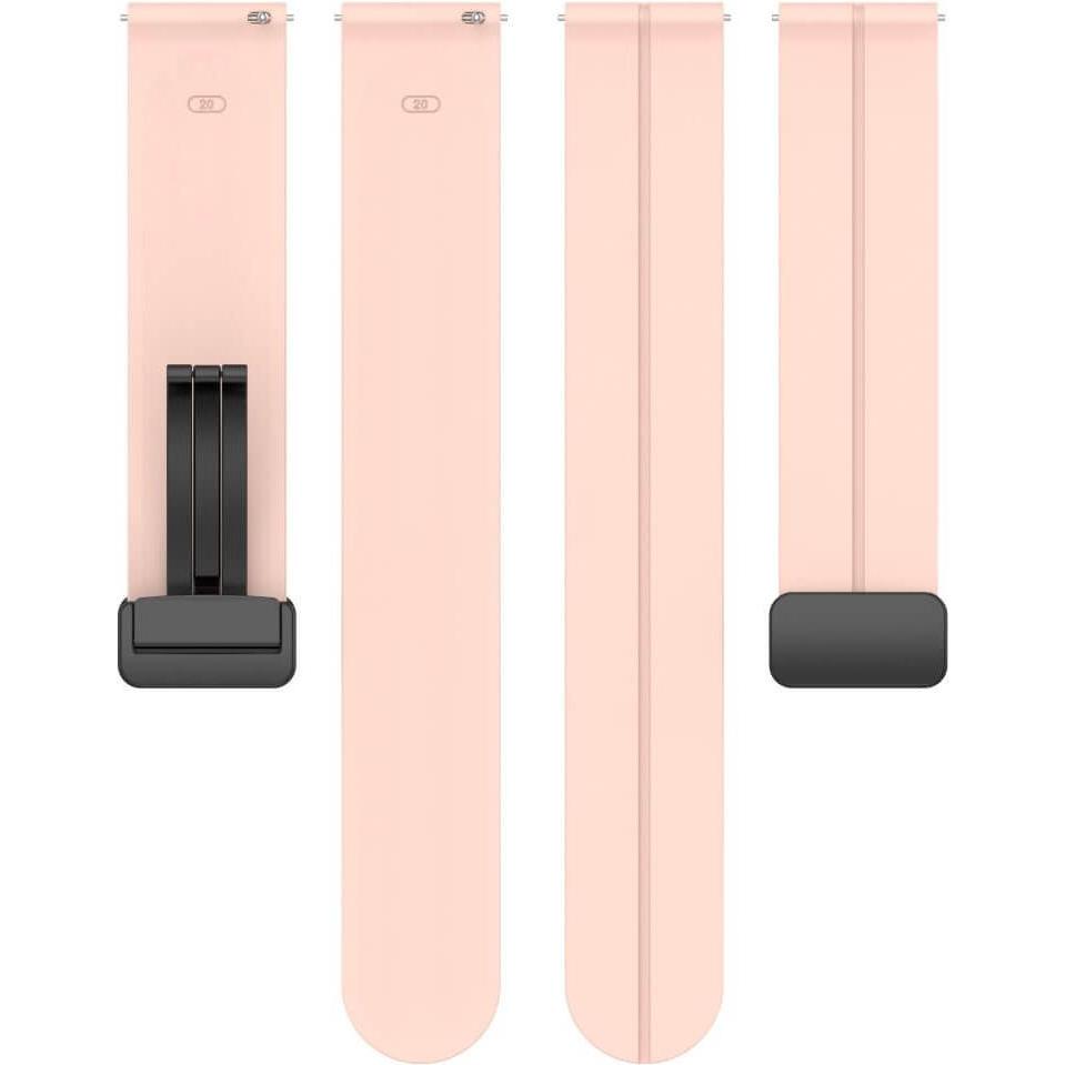 Cover-Discount Silikon Ersatzarmband 20mm rosa (20 mm, Silikon, Galaxy Watch6), Uhrenarmband, Rosa