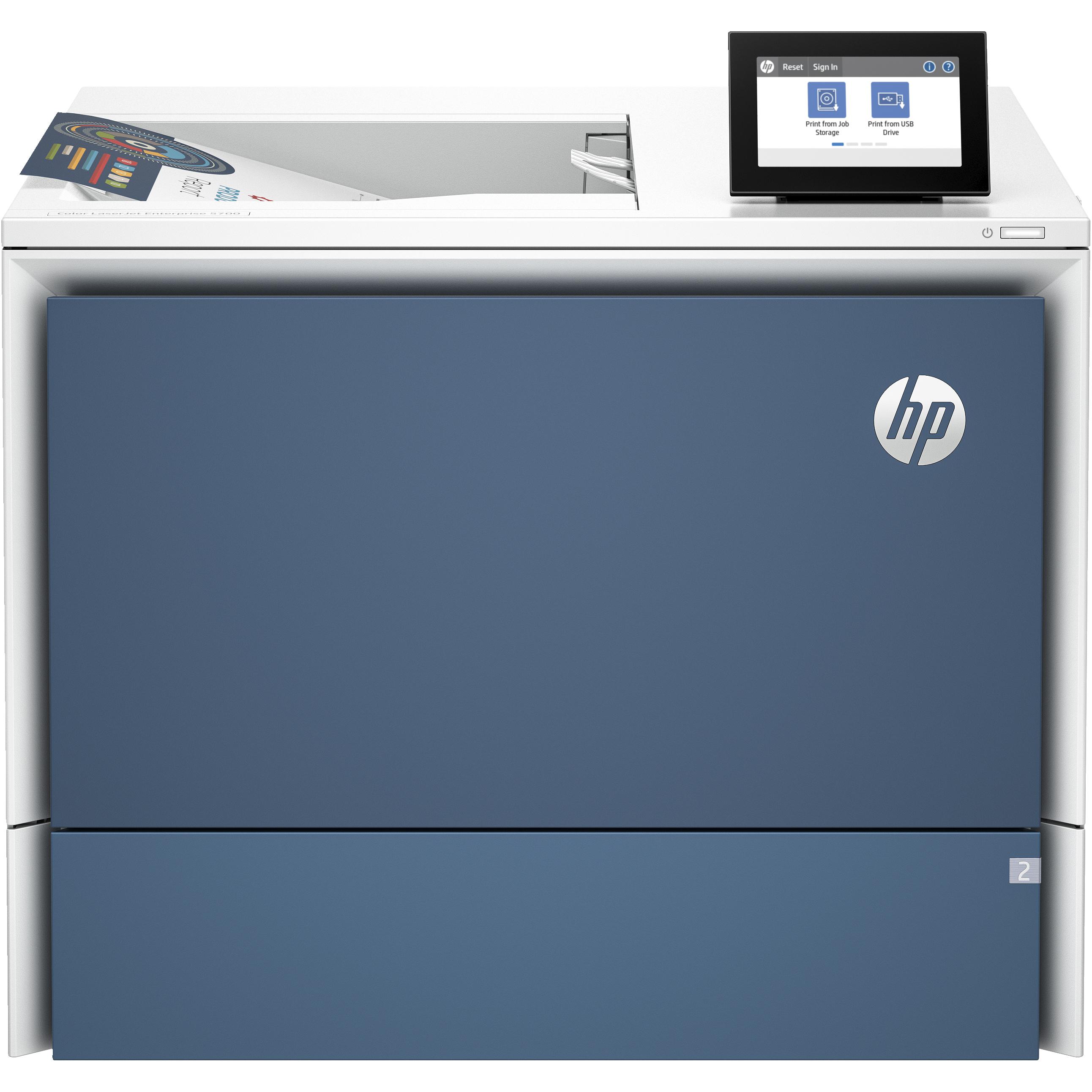 HP Color LaserJet Enterprise 5700dn (Laser, Farbe), Drucker, Weiss