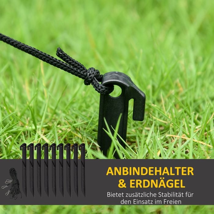 Actual product image Swisshandel24 Aufblasbar Weihnachtsdeko, 2,1 m Weihnachtsmann mit Schlitten & Rentier