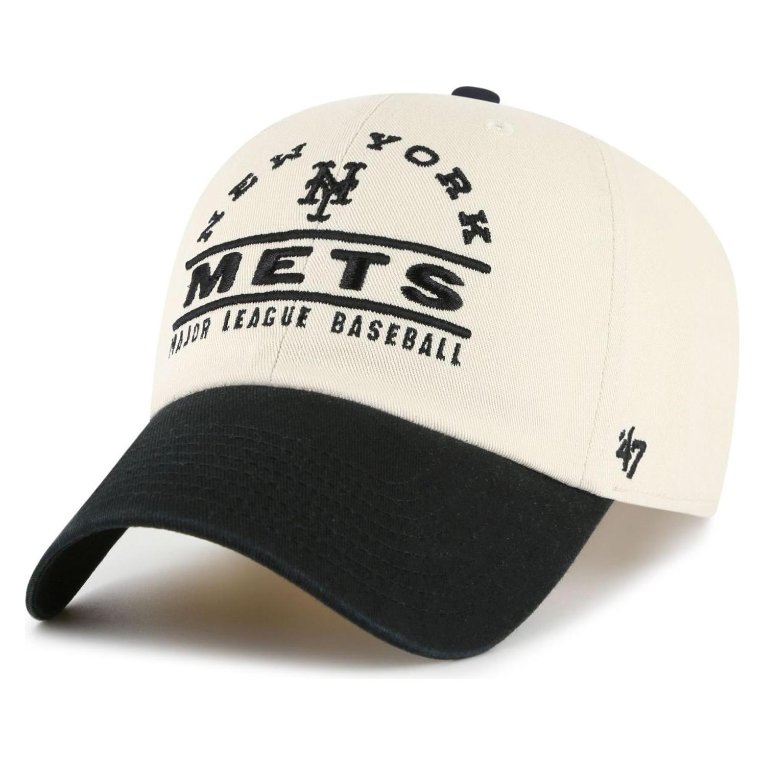47 Brand, Herren, Cap, Strap Clean Up Cap - Windham New York Mets Beige, Beige
