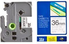 Produktbild Brother Tze-161 (3.60 cm, Transparent, Schwarz)